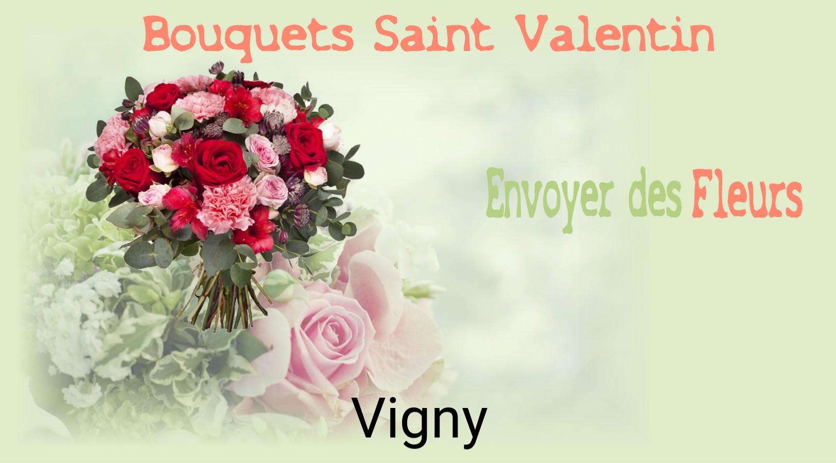 Roses de Saint-Valentin livrées à Vigny